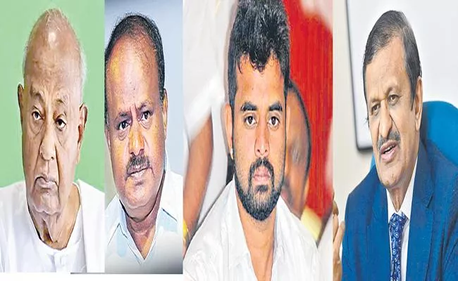Lok sabha elections 2024: HD Deve Gowda party to contest 3 seats in Karnataka - Sakshi